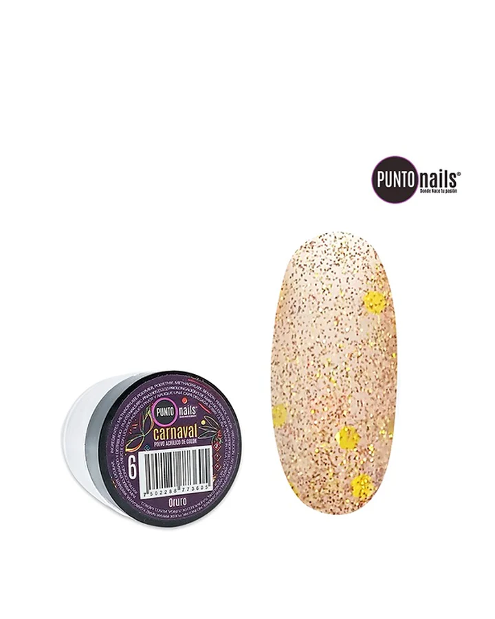 Acrilico Carnaval no. 6 Oruro 7grs Punto Nails