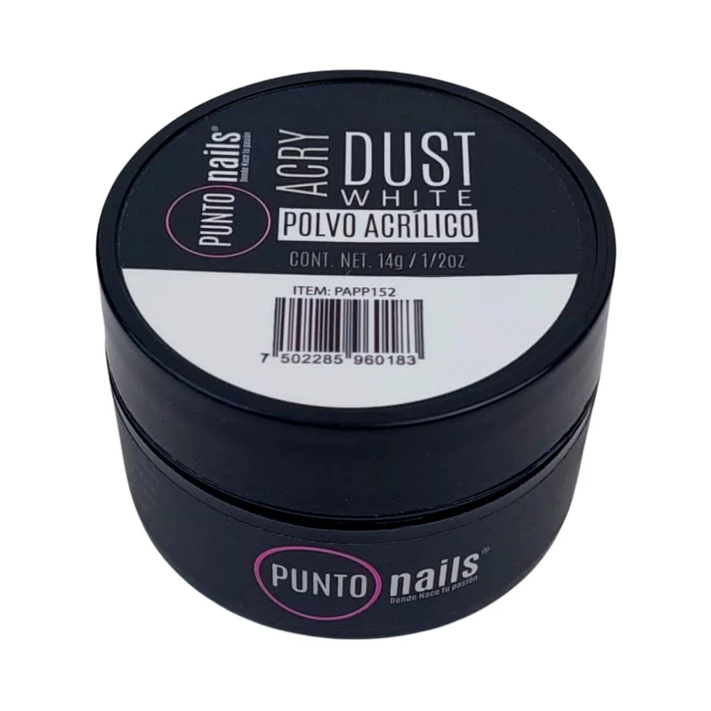 Acrilico Dust Whithe 1/2oz Punto Nails