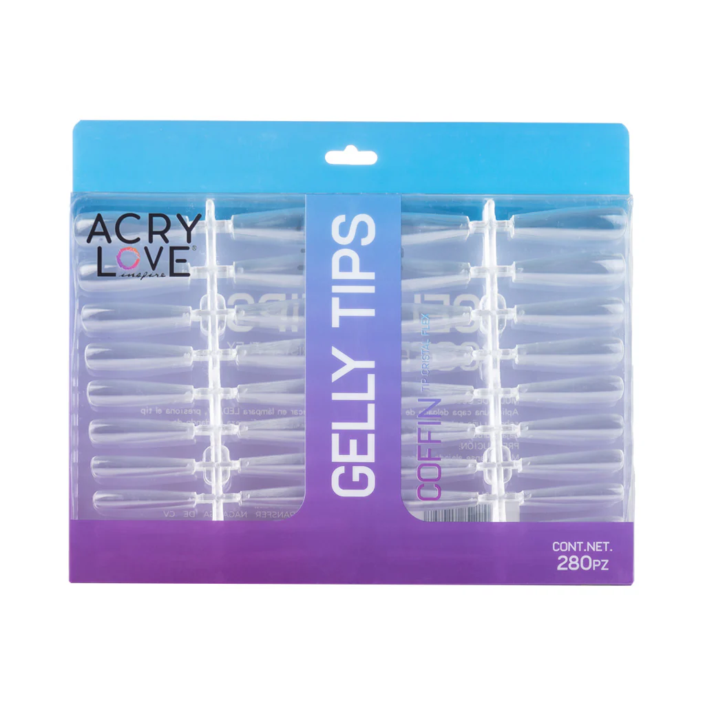 Tips Press On Coffin 288pzs Gelly