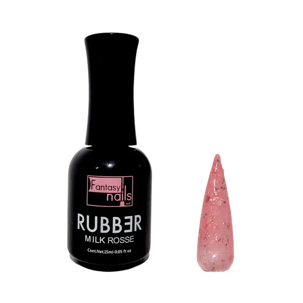 Rubber Milk Rose Fantasy Nails