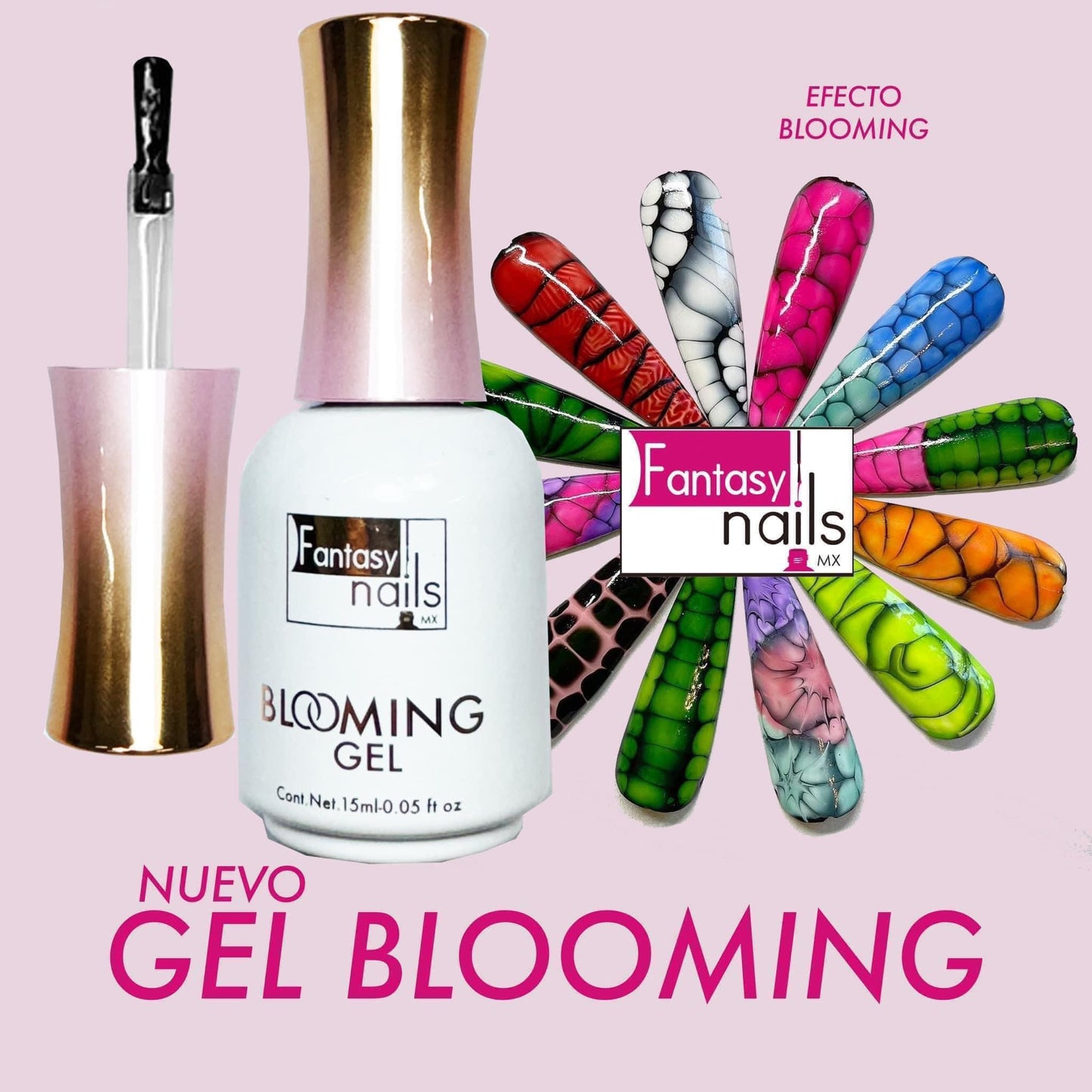Blooming Gel Fantasy Nails