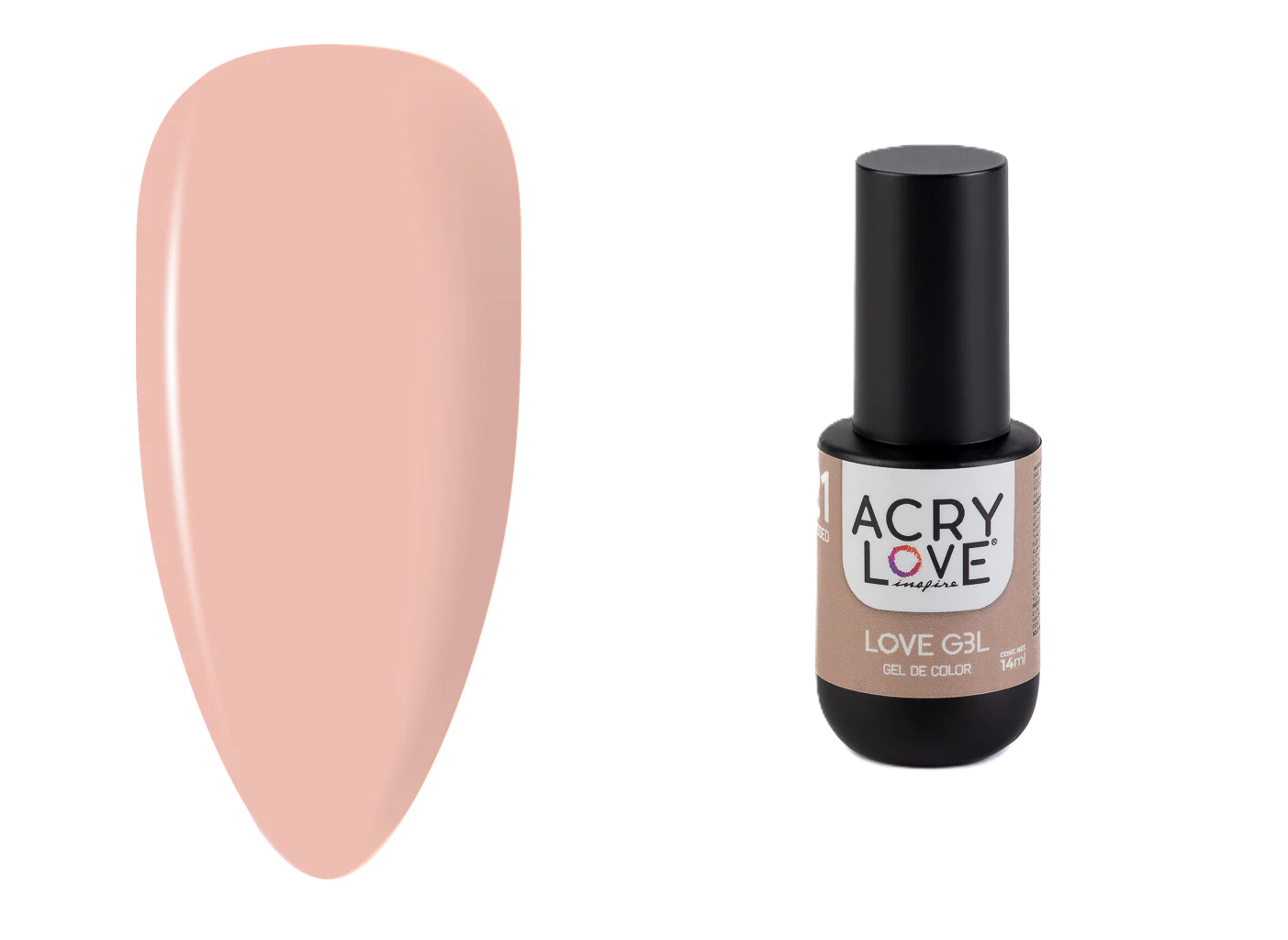 Love Gel #21 Exposed 14ml