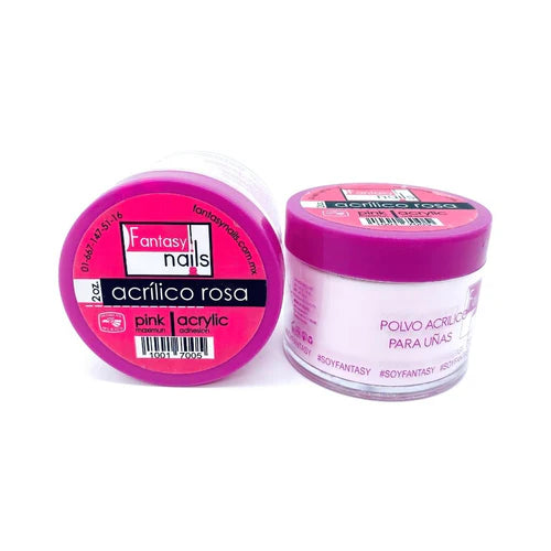 Acrílico en Polvo Rosa