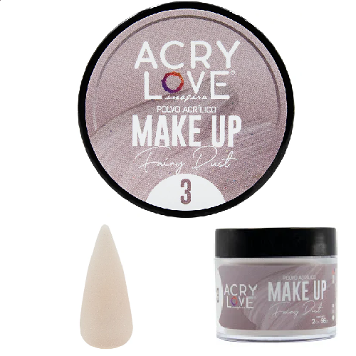 Acrilico Make Up Fairy Dust No. 3 2oz Acry Love