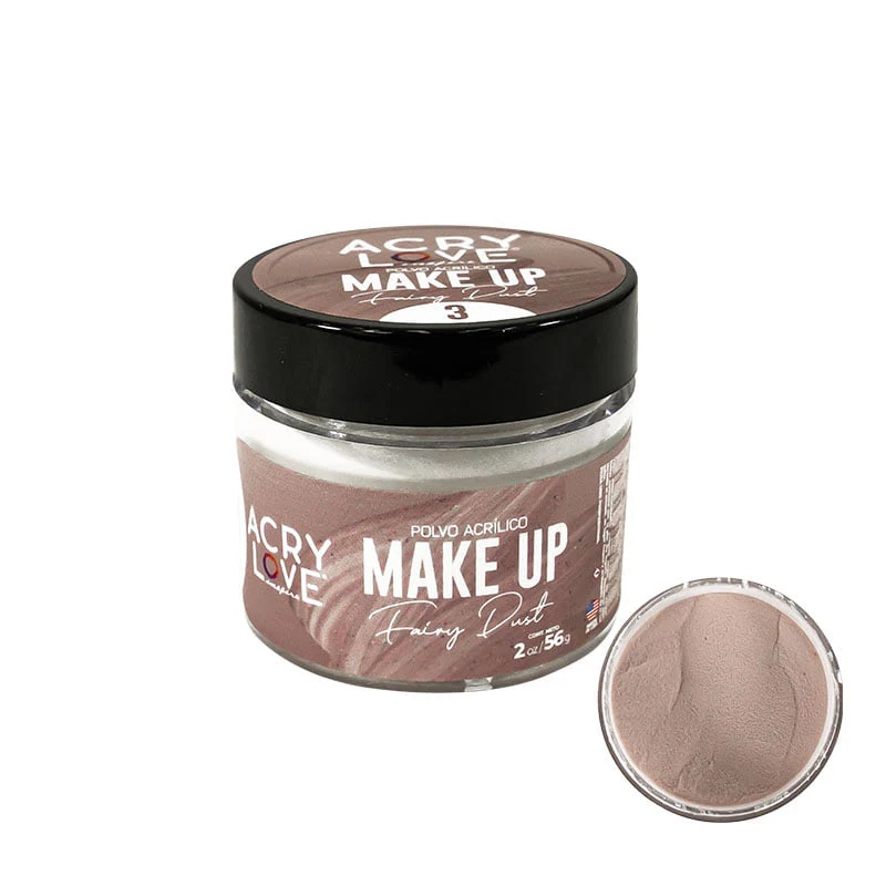 Acrilico Make Up Fairy Dust No. 3 2oz Acry Love