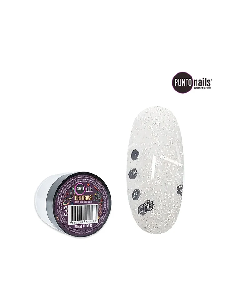 Acrilico Carnaval no. 3 Nueva 7grs Punto Nails
