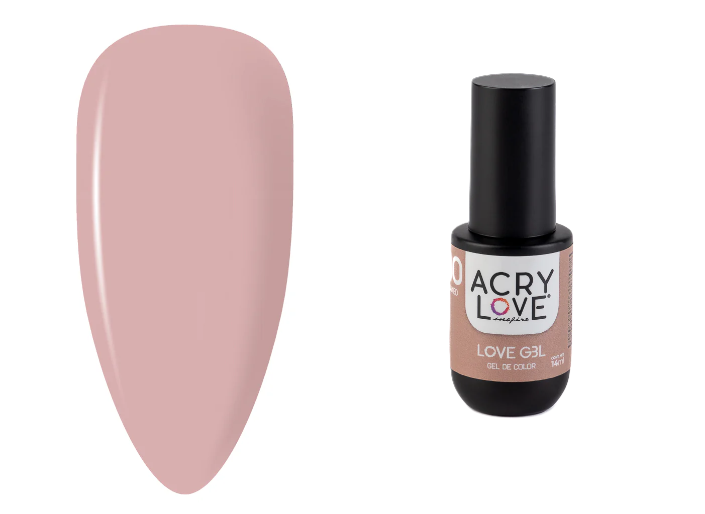 Love Gel #40 Naked 14ml