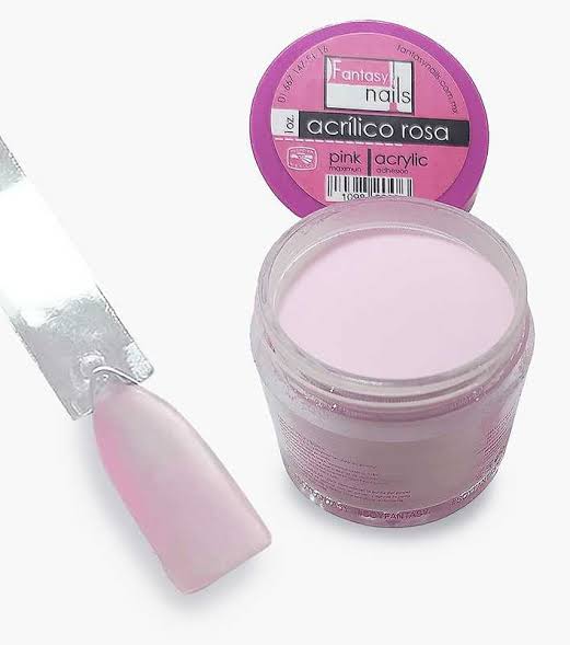 Acrílico en Polvo Rosa
