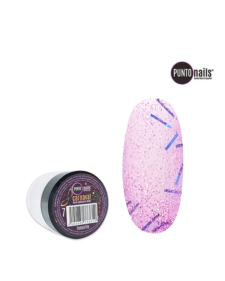 Acrilico Carnaval no. 7 Tenerife 7grs Punto Nails