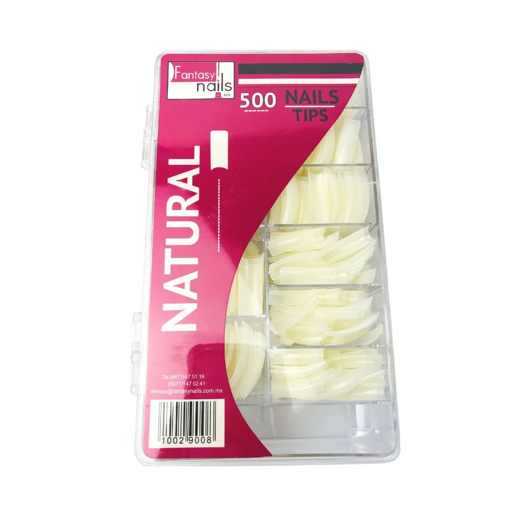Tips 500Pzs Natural Fantasy Nails