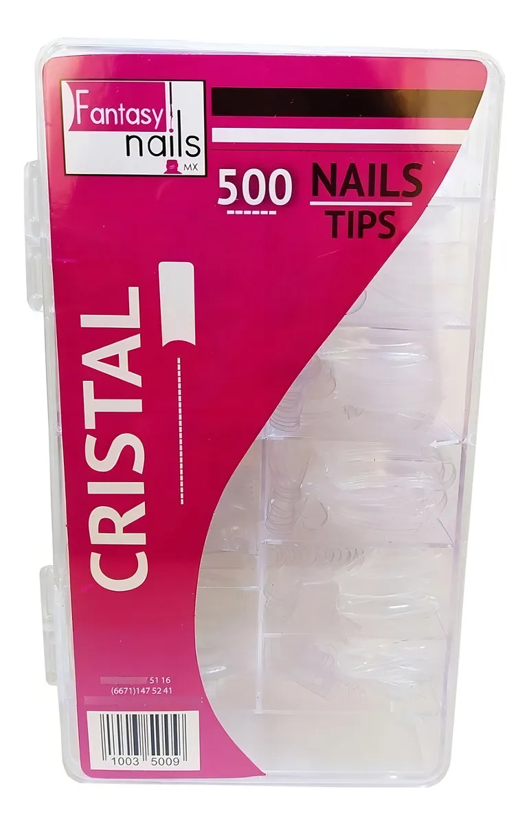Tips 500 Pzs Cristal Fantasy Nails