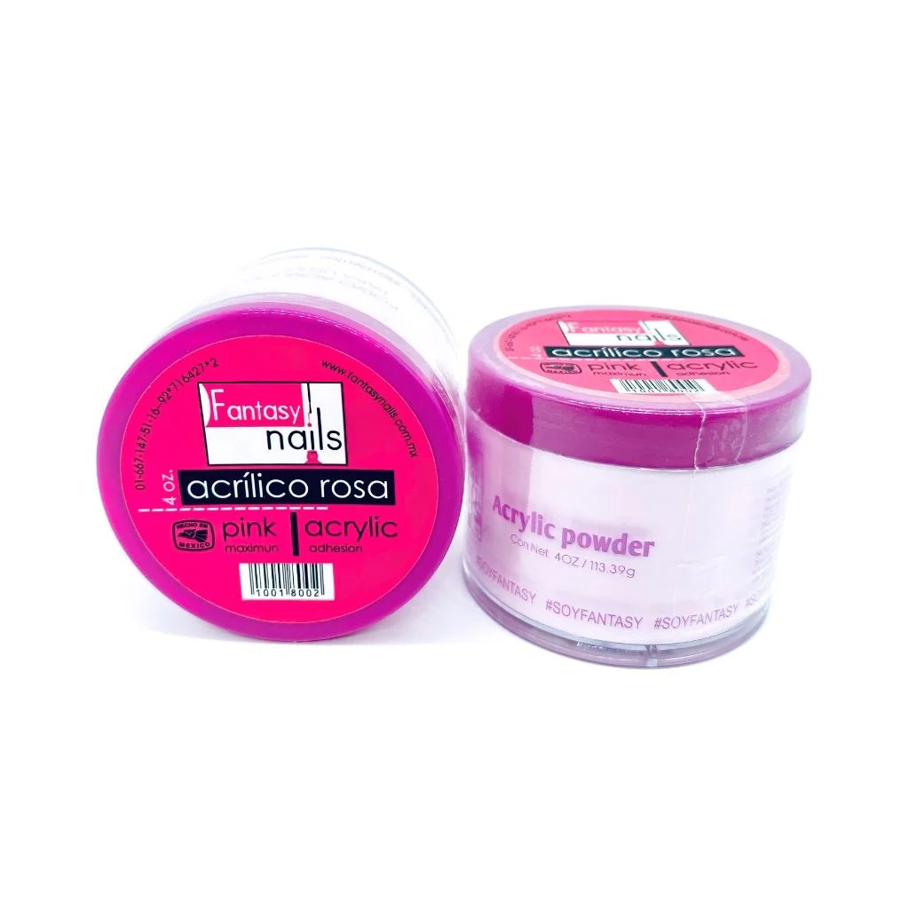 Acrílico en Polvo Rosa