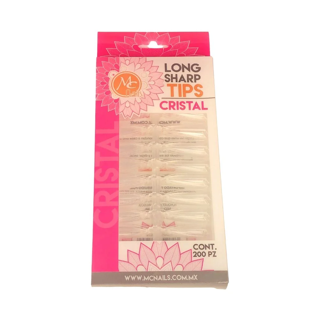 Tips Long Sharp Cristal 200pzs