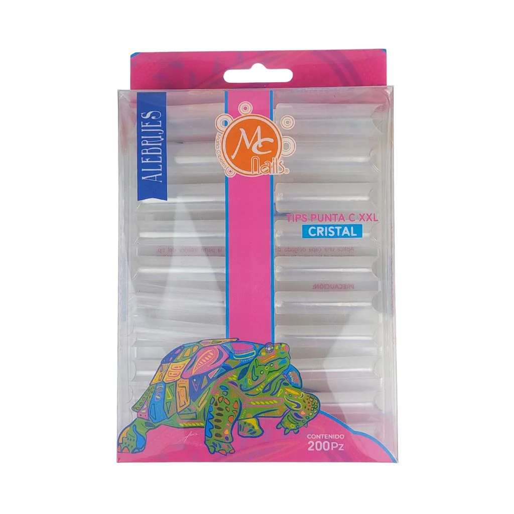 Tips Cristal Punta C XXL 200pzs