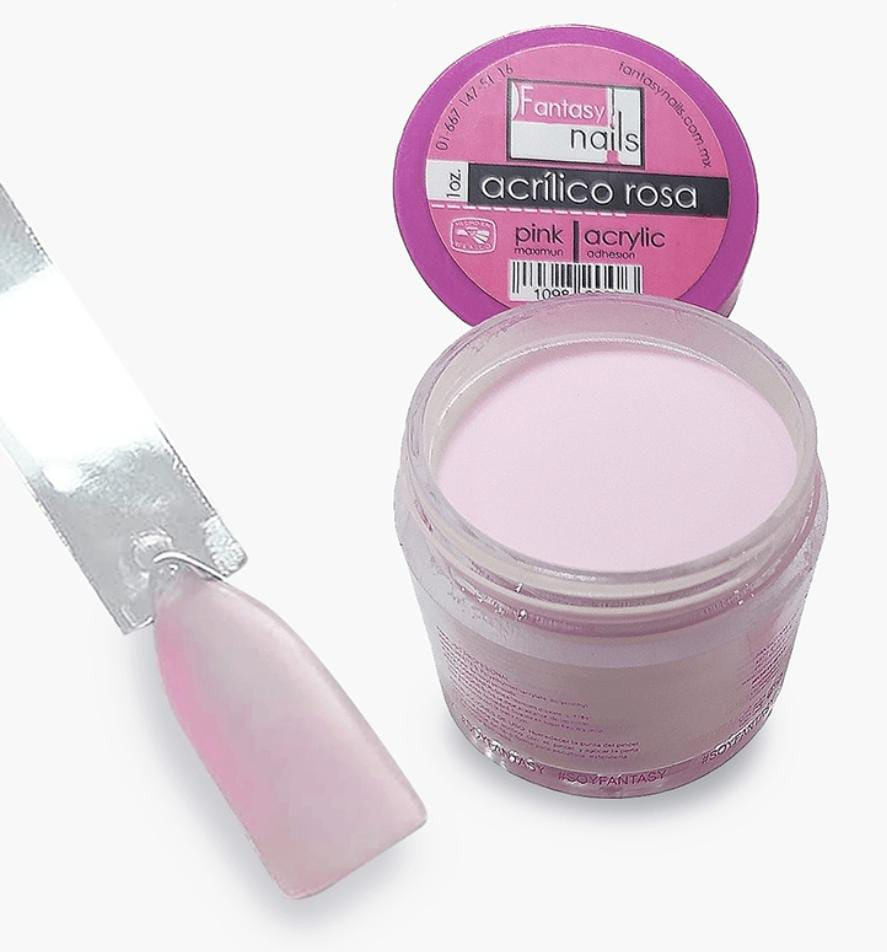 Acrilico Rosa 4oz Fantasy Nails