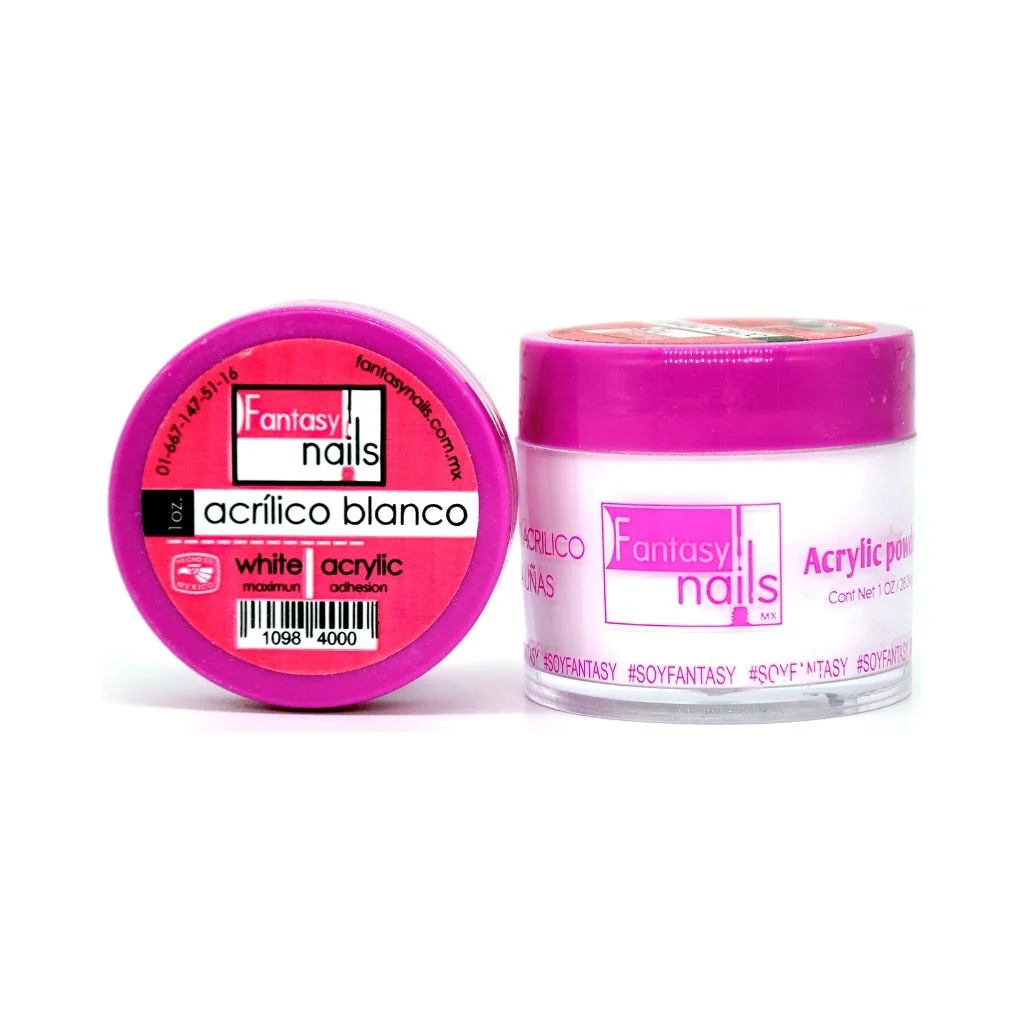 Acrilico Blanco 1oz Fantasy Nails