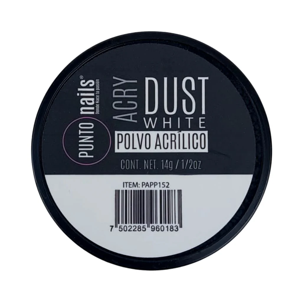 Acrilico Dust Whithe 1/2oz Punto Nails