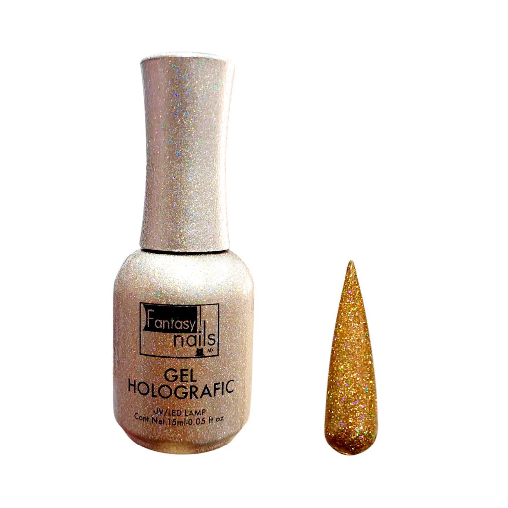 Gel Holografico #02 Dorado