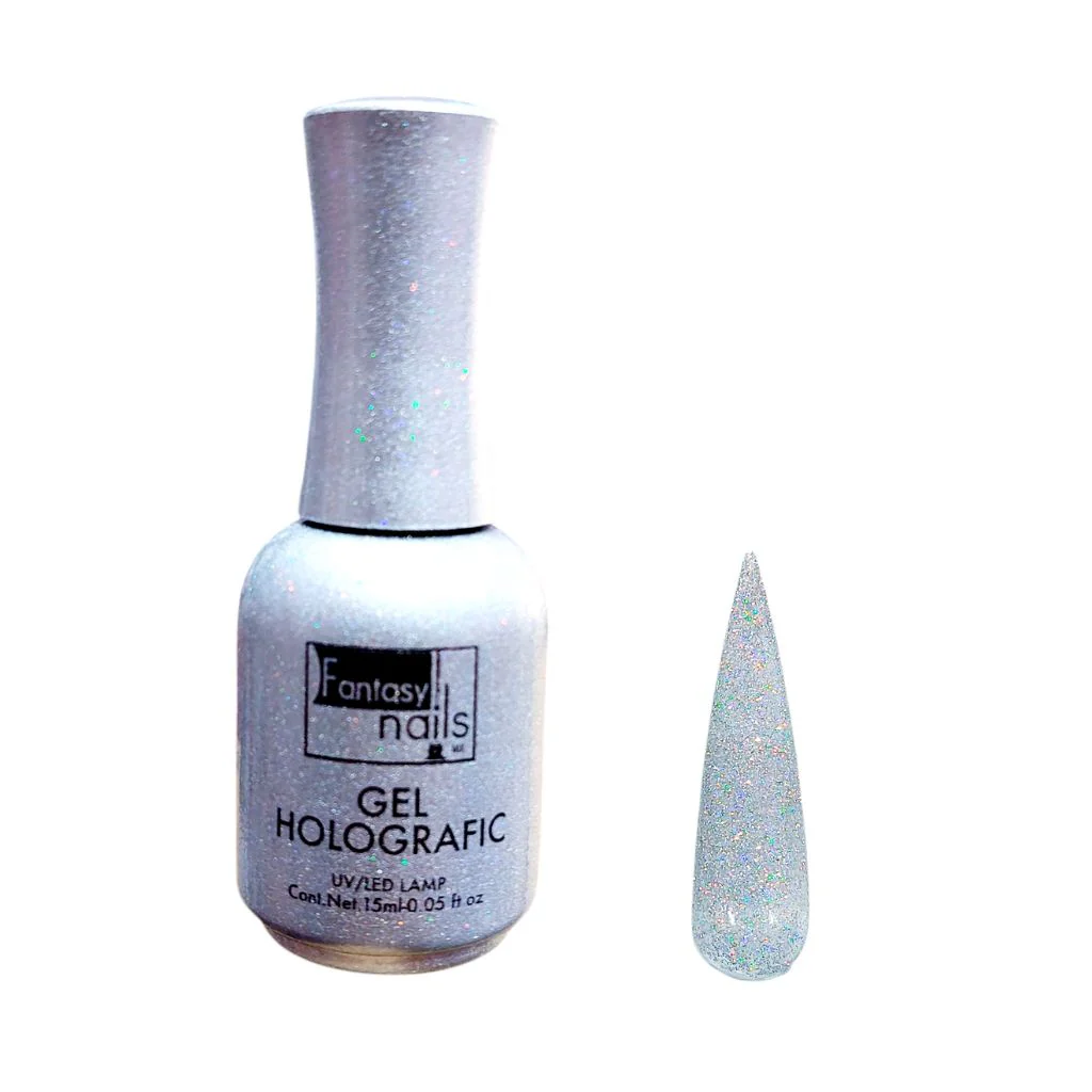 Gel Holografico #01 Plata