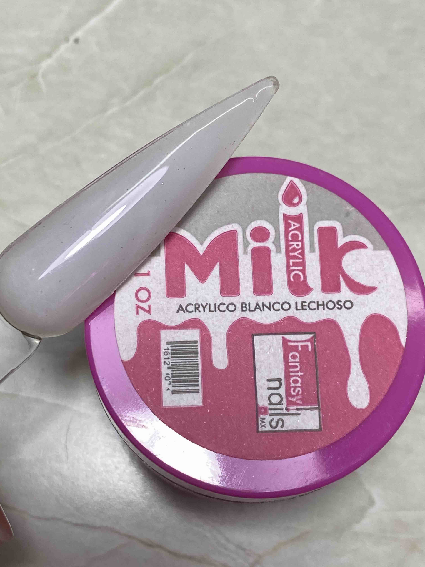Acrilico Milk 1oz Fantasy Nails