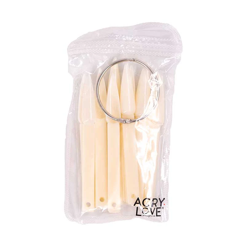 Muestrario Estiletto Natural 40pzs